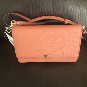 Michael Kors Mott phone case and crossbody